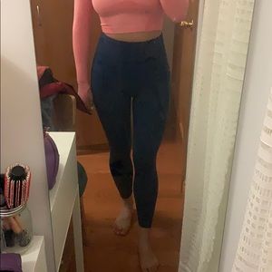 Lululemon fast and free leggings, size 6